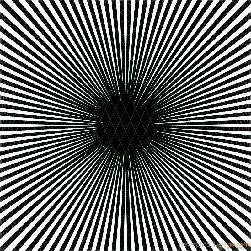 Lines Optical Illusion - Milao Haath