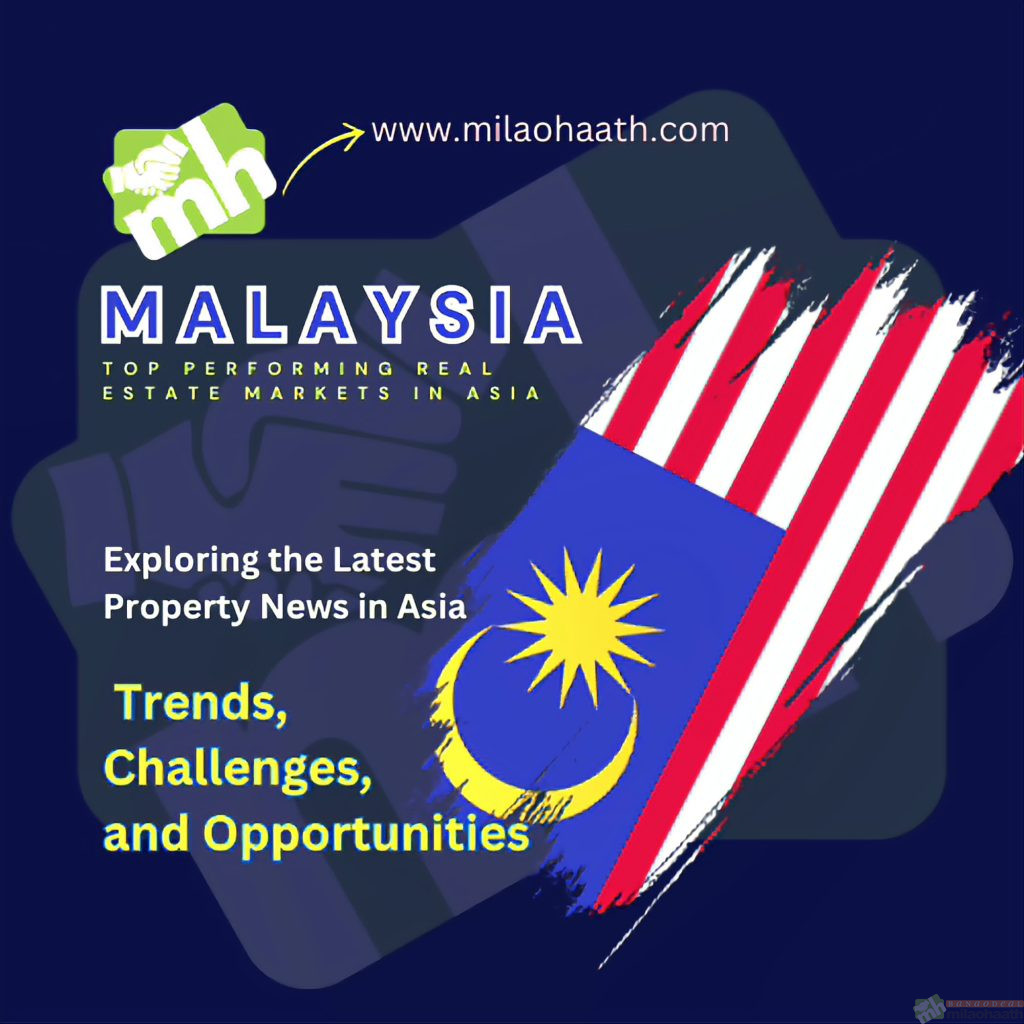 Malaysia Top Performing Real Estate Markets in Asia - Milao Haath
Malaysia's property sector has been a popular choice among investors due to its consistent growth and low prices. In this post, we'll look at the most recent Malaysian property news, giving insights and updates on the country's trends and possibilities.