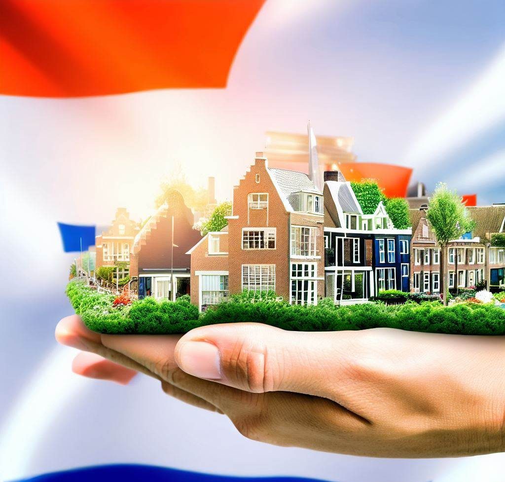 Netherlands Real Estate Market The Netherlands is one of those cool European countries with a mix of really old and modern architecture. It's famous for its super flat lands filled with scenic canals, colorful tulip fields, classic windmills, and people biking everywhere.