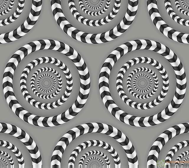 Optical Illusions That Will Make Your Brain Hurt Rotating Circles illusions Milao Haath