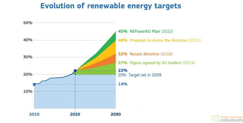 The 2030 Targets for European Energy