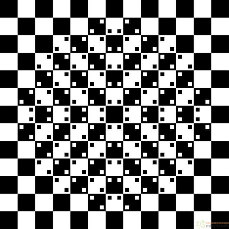 Optical Illusions That Will Make Your Brain Squiggly squares - Milao Haath