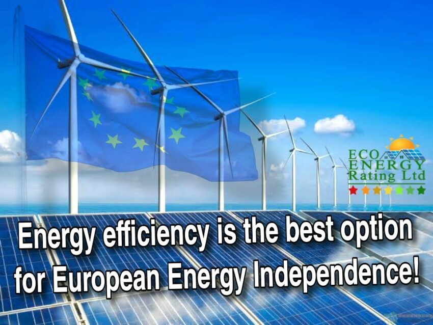Energy Efficiency is the Best Option for European Energy Independence!